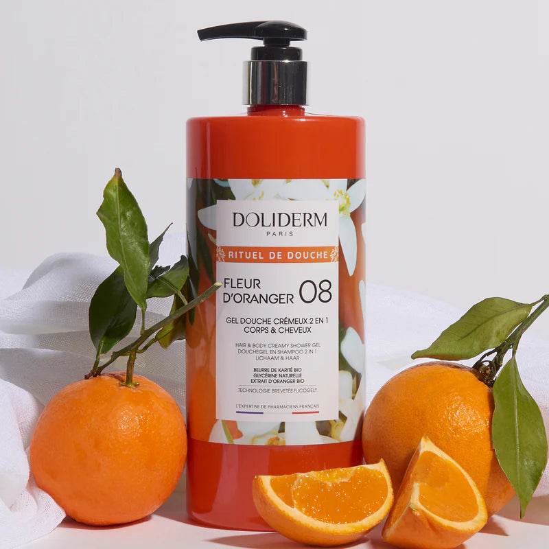 Doliderm Gel Douche 08 Fleur d'oranger 1L - Image 2