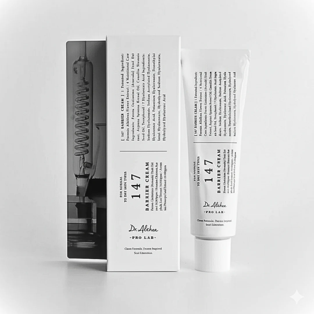 DR.ALTHEA 147 Barrier Cream 50ml Crème Réparatrice Barrière Cutanée Peaux Sensibles Hydratation