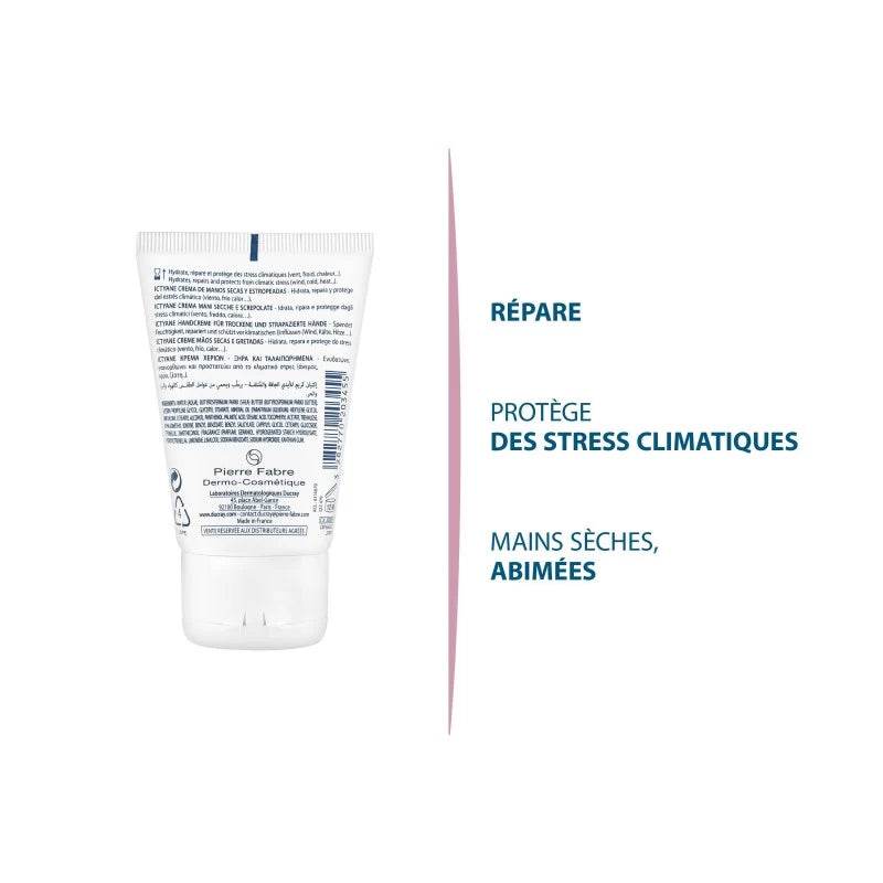 DUCRAY Ictyane Crème Mains 50ml - Réparatrice Peaux Très Sèches - Image 3