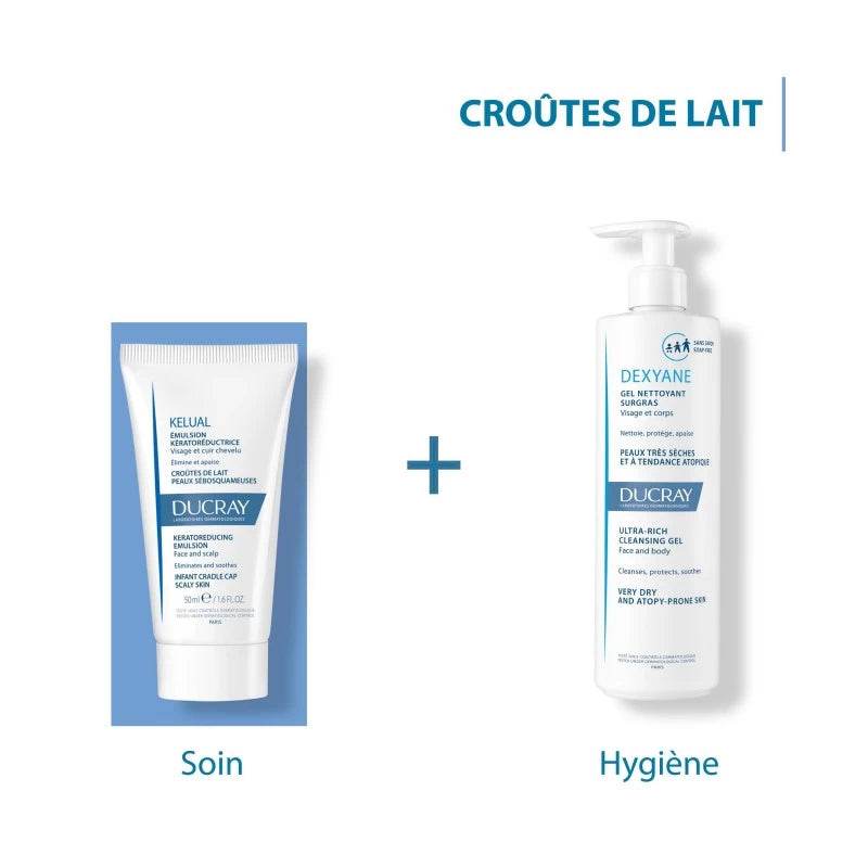 DUCRAY Kelual Émulsion 50ml - Croûtes de Lait & Squames Bébé - Image 5