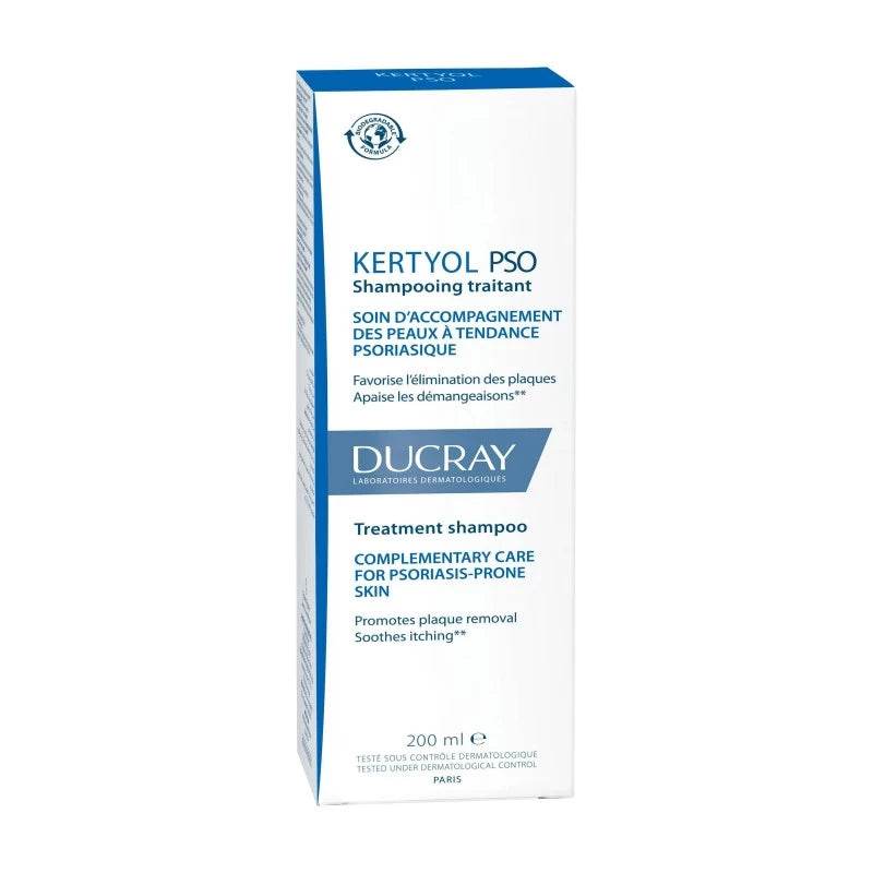 DUCRAY Kertyol PSO Shampooing Traitant Rééquilibrant 200ml - Psoriasis & Squames - Image 3