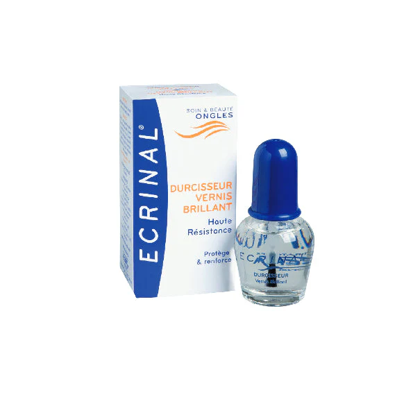 ECRINAL Vernis Durcisseur Brillant Ongles 10ml Fortifiant Protecteur Anti-Casse Brillance