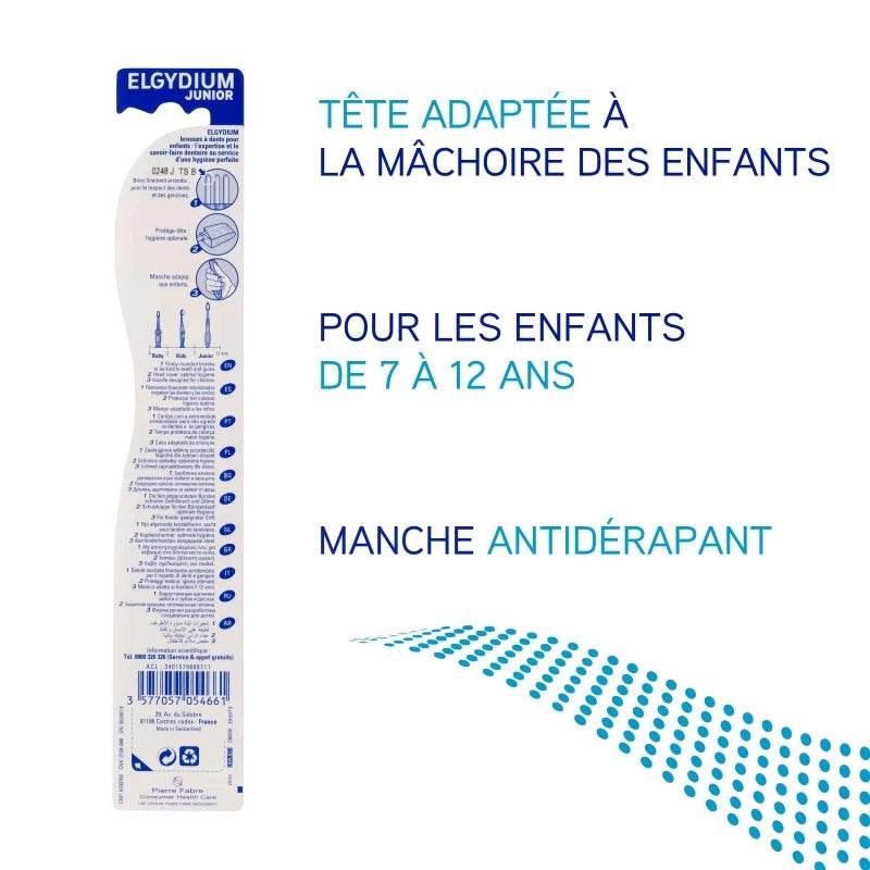 ELGYDIUM Junior Brosse à Dents Enfant 7-12 ans - Image 3