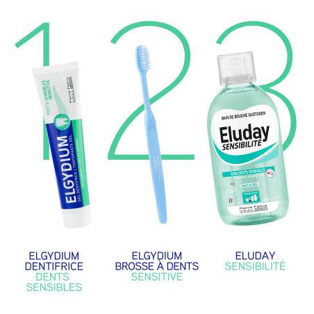 ELGYDIUM Dents Sensibles Dentifrice Protection Sensibilité Fluor Adapté Soulagement Douleurs 75ml - Image 5