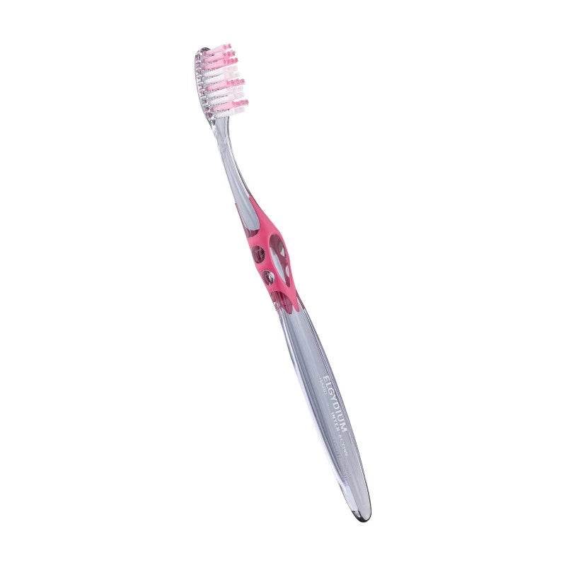 ELGYDIUM Interactive Brosse à Dents Medium Nettoyage Équilibré Technologie Innovante Brins Performants - Image 2