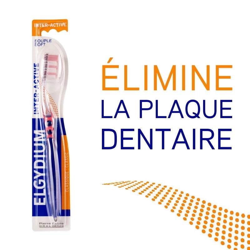 ELGYDIUM Interactive Brosse à Dents Medium Nettoyage Équilibré Technologie Innovante Brins Performants - Image 4