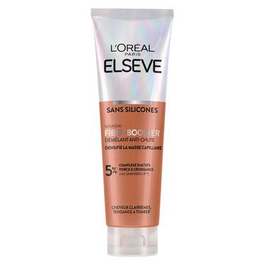 ELSEVE Fiber Booster Démêlant Anti-Chute 150ml Aminexil Caféine Facilite Coiffage Cheveux Fortifiés Sans Rinçage