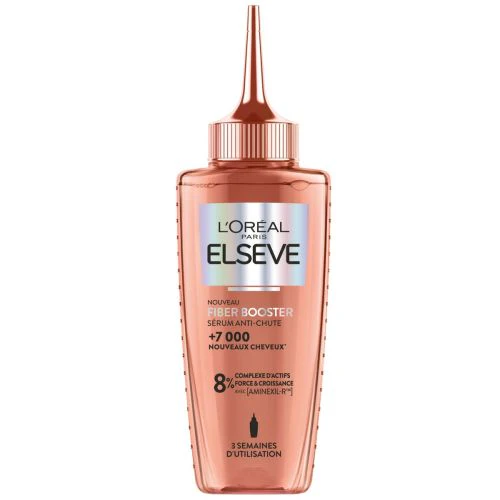 ELSEVE Fiber Booster Sérum Anti-Chute 102ml Aminexil Caféine Stimulation Croissance Capillaire Cheveux Fortifiés