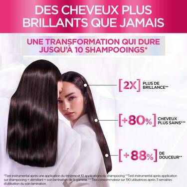ELSEVE Glycolic Gloss Shampooing 200ml Acide Glycolique Lissage Brillance Miroir Cheveux Ternes Anti-Frisottis - Image 5