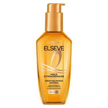 ELSEVE Huile Extraordinaire Cheveux Très Secs Kit Shampooing 200ml + Sérum 100ml Nutrition Intense Brillance - Image 2