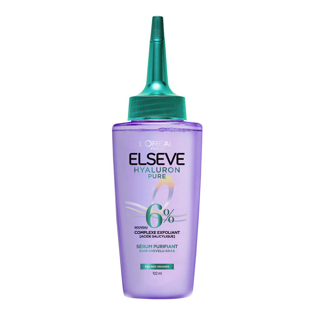 ELSEVE Hyaluron Pure Sérum 100ml + Shampooing 200ml Pack Acide Hyaluronique Hydratation Intense Cheveux Déshydratés - Image 2