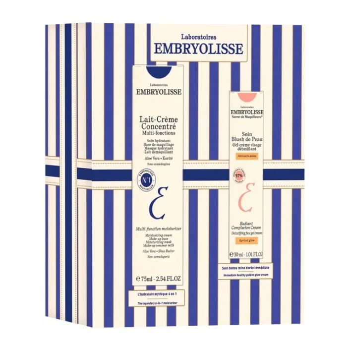 EMBRYOLISSE Coffret Lait-Crème Concentré 75ml + Gel-Crème Visage 30ml Hydratation