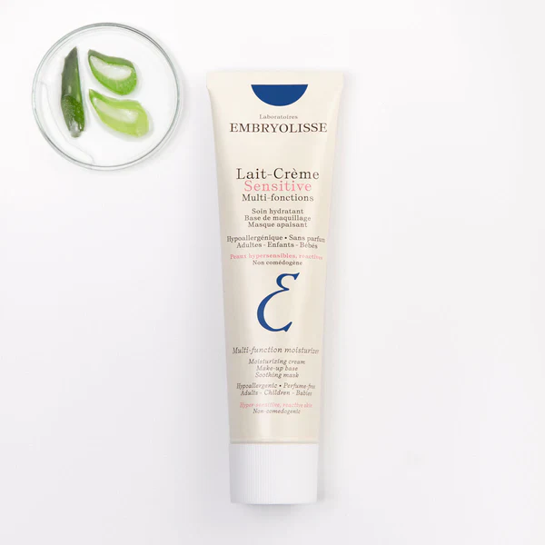 Embryolisse Lait-Crème Sensitive 100ml Crème Hydratante Peaux Sensibles Apaisante Multi-Usages - Image 4