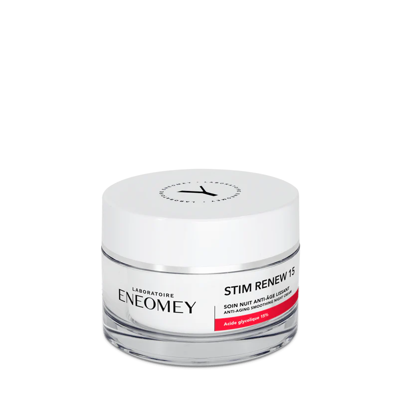 ENEOMEY Stim Renew 15 Soin Nuit Anti-Âge Lissant 50ml Renouvellement Cellulaire Rétinol Haute Concentration Rides Fermeté Tous Types de Peaux