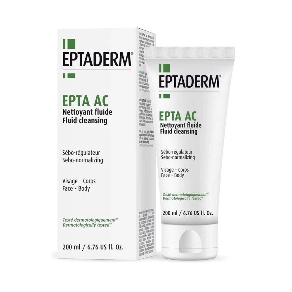 Eptaderm Ac Nettoyant Fluide 200ml