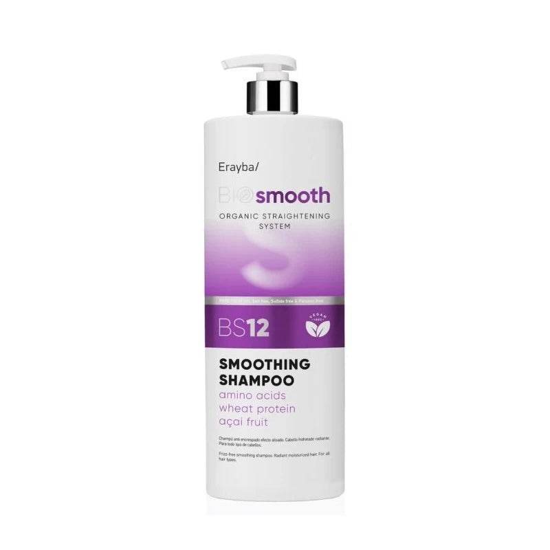 ERAYBA Bio Smooth BS12 Shampooing - Shampooing Lissant Bio Anti-Frisottis - Image 2