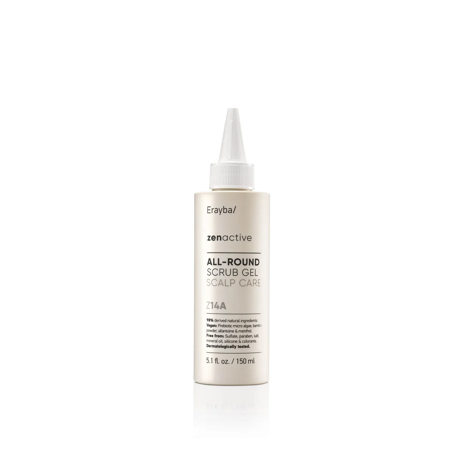 Erayba ZenActive Gel Exfoliant Z14A Nettoyage Profond Cuir Chevelu Renouvellement