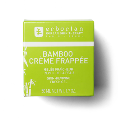 ERBORIAN Bamboo Crème Frappée 50ml Crème Hydratante Matifiante Pores Resserrés Peau Mixte - Image 3