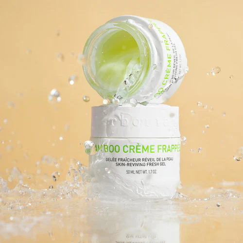 ERBORIAN Bamboo Crème Frappée 50ml Crème Hydratante Matifiante Pores Resserrés Peau Mixte - Image 5