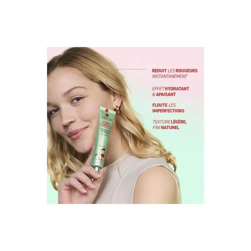 ERBORIAN CC Red Correct crème anti-rougeurs Spf 25 | 45 ml - Image 3