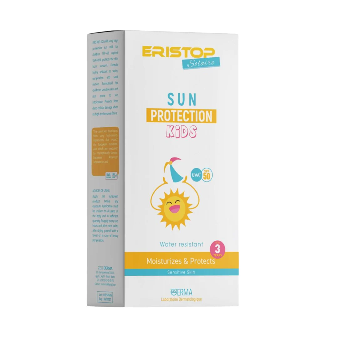 Eristop Solaire Protection Kids SPF50 200ml Crème Solaire Enfants