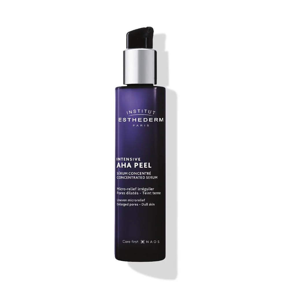 ESTHEDERM Intensive AHA Peel Sérum Concentré 30ml Exfoliant Puissant Anti-Rides Éclat Grain Peau Lissé