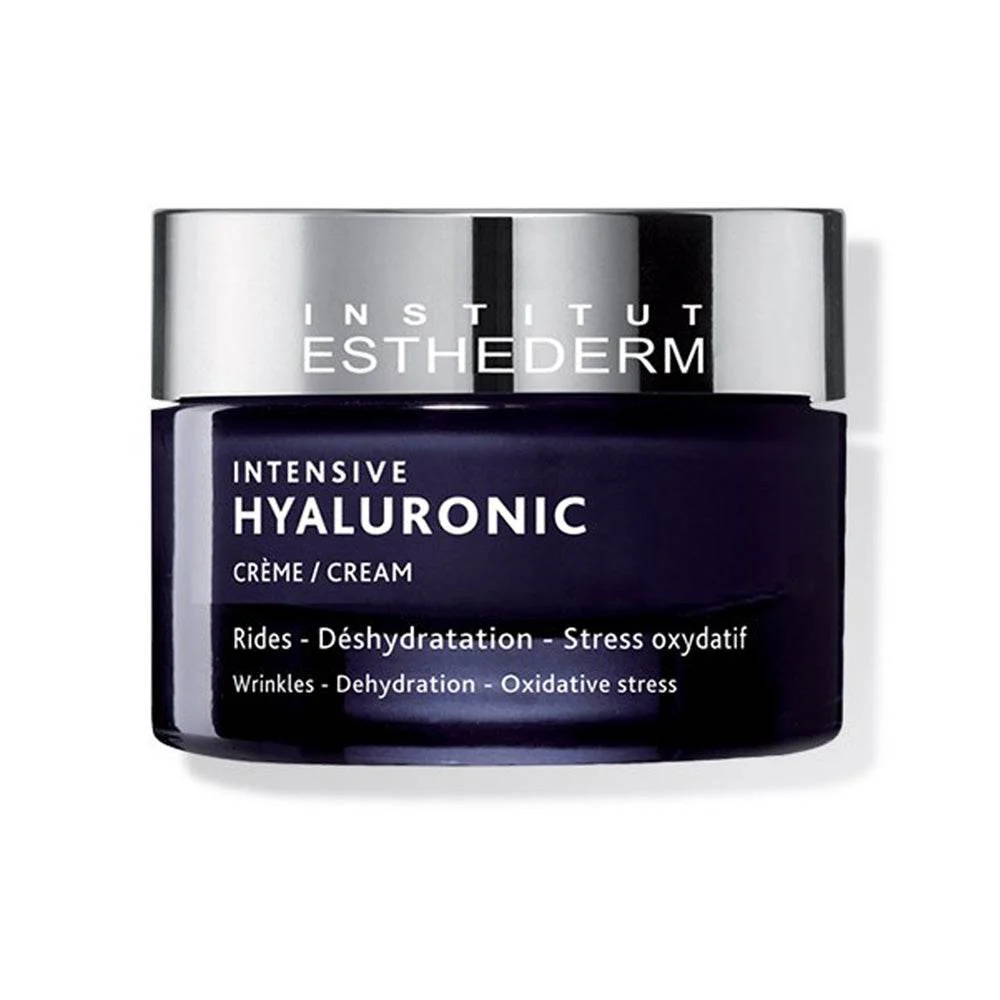 ESTHEDERM Intensive Hyaluronic Crème 50ml Anti-Rides Repulpante Hydratante Acide Hyaluronique Lissante