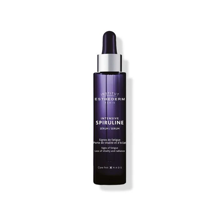ESTHEDERM Intensive Spiruline Sérum 30ml Revitalisant Anti-Fatigue Tonicité Éclat Métabolisme Cellulaire