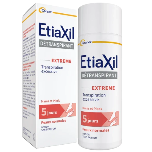 ETIAXIL Détranspirant Peaux Normales Lotion Mains et Pieds 100ml Anti-Transpiration Excessive Efficacité Clinique 5 Jours Protection Longue Durée - Image 2
