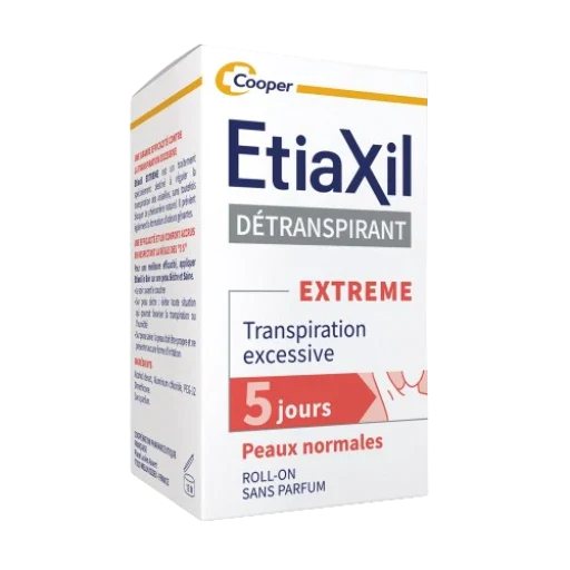 ETIAXIL Détranspirant Roll-On Peaux Normales 15ml Anti-Transpiration Aisselles Efficacité Extrême 5 Jours Protection Longue Durée - Image 2