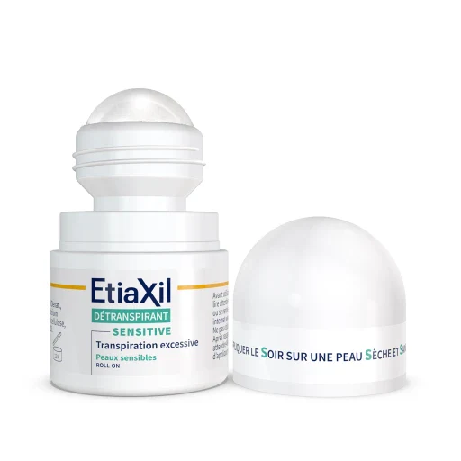 ETIAXIL Détranspirant Roll-On Peaux Sensibles 15ml Anti-Transpiration Aisselles Formule Douce Efficacité 3-5 Jours Protection Hypoallergénique - Image 8