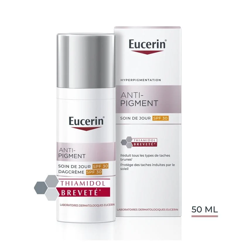 EUCERIN Anti-Pigment Soin Jour SPF30 50ml Thiamidol Anti-Taches Protection Solaire