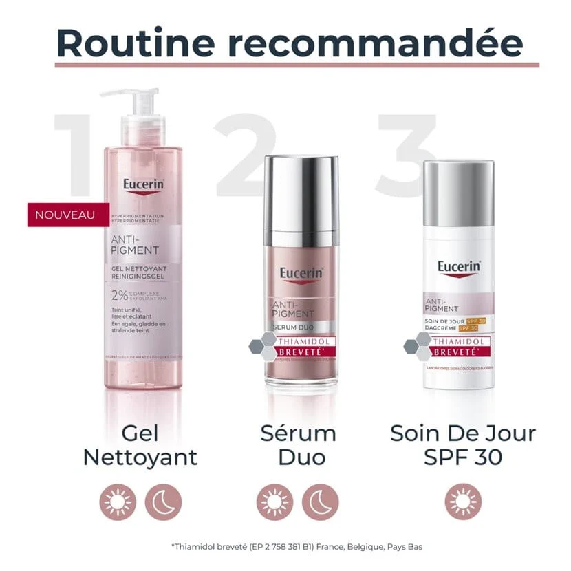 EUCERIN Anti-Pigment Soin Jour SPF30 50ml Thiamidol Anti-Taches Protection Solaire - Image 7
