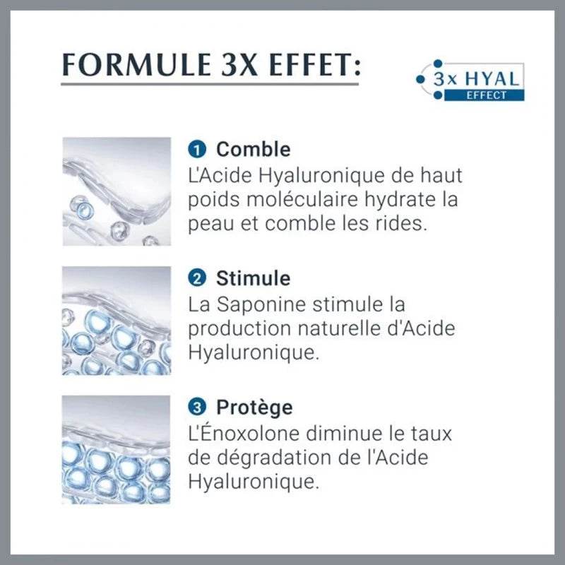 EUCERIN Hyaluron-Filler Soin Jour 3x Effect SPF15 50ml Anti-Rides Acide Hyaluronique Rides Comblées - Image 3
