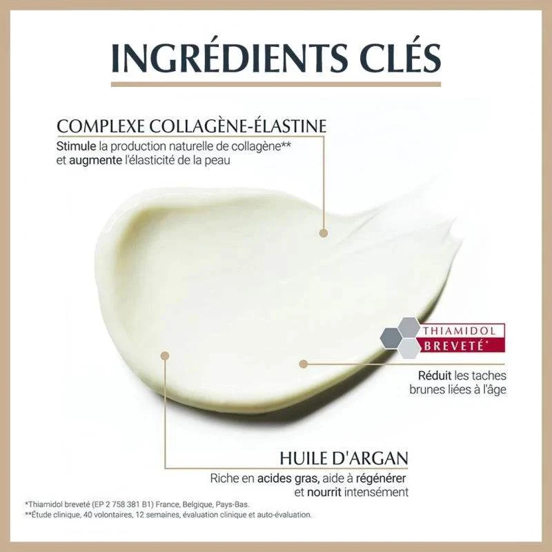 EUCERIN HYALURON-FILLER ELASTICITY Soin Nuit 50ml Anti-Âge Fermeté Rides - Image 3