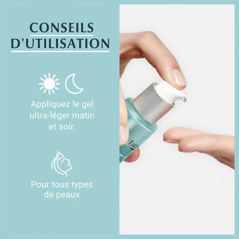 EUCERIN HYALURON-FILLER Sérum Booster Hydratation 30ml Acide Hyaluronique Concentré Immédiat Hydratation Intense 24h - Image 4