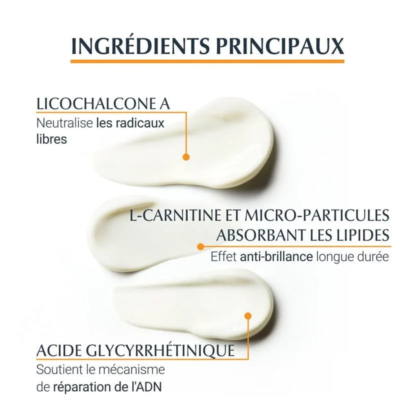 EUCERIN SUN Oil Control Gel-Crème SPF50+ 50ml Peaux Grasses Matifiant Anti-Brillance Longue Durée - Image 3