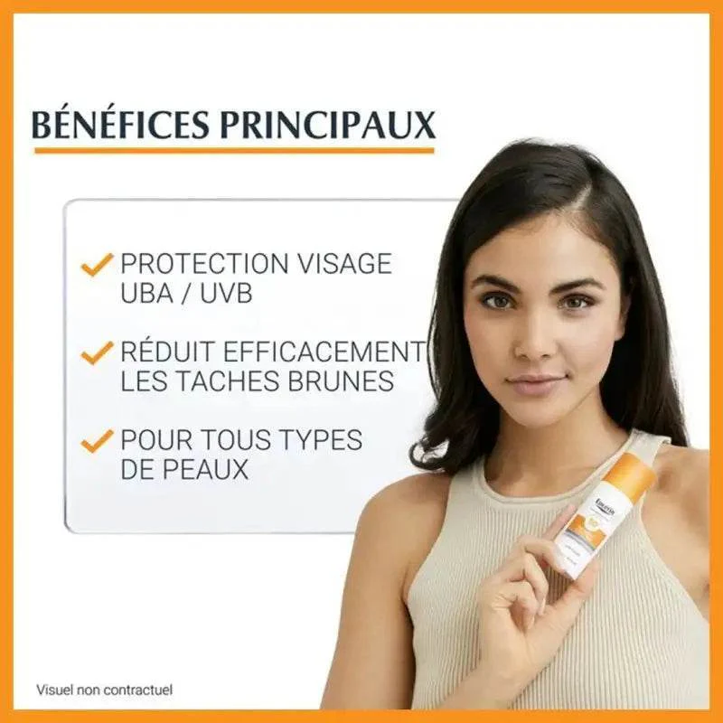 EUCERIN SUN Pigment Control Fluid SPF50+ 50ml Anti-Taches Thiamidol Breveté Teint Unifié - Image 3