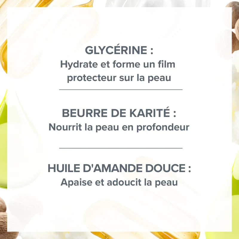 EVOLUDERM Gel Douche Surgras 500ml Nettoyant Doux Peaux Sensibles Hydratation Protection - Image 3