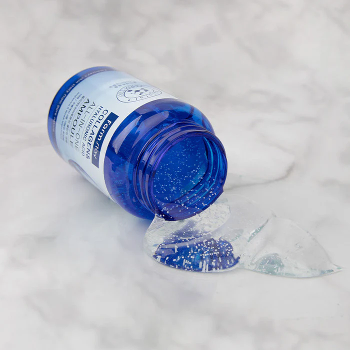 FARMSTAY Collagen & Hyaluronic Acid All-In-One Ampoule 250ml Hydratation Anti-Âge - Image 3