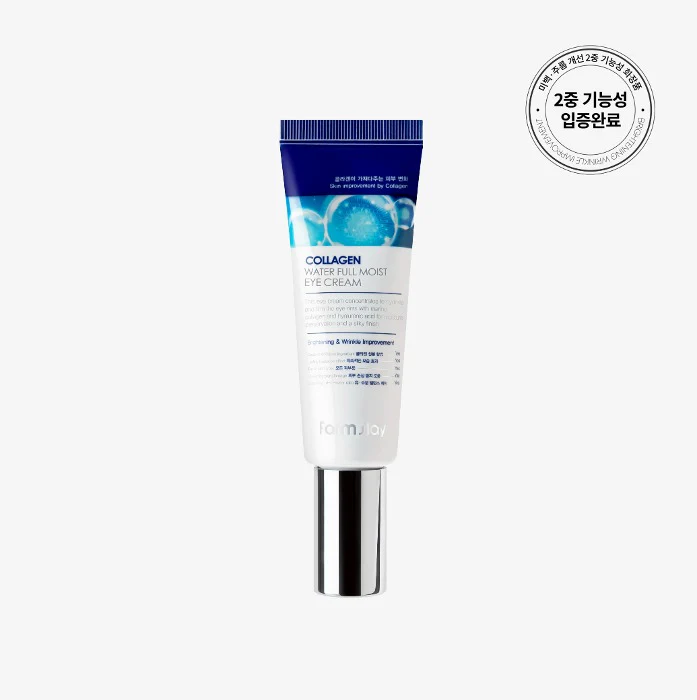 FARMSTAY Collagen Water Full Moist Eye Cream 50ml Crème Contour Yeux Hydratante