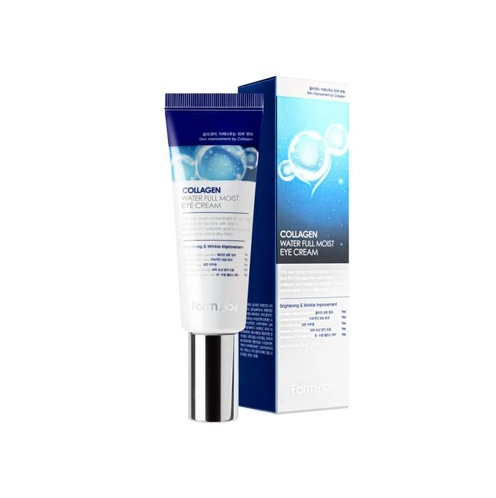 FARMSTAY Collagen Water Full Moist Eye Cream 50ml Crème Contour Yeux Hydratante - Image 2