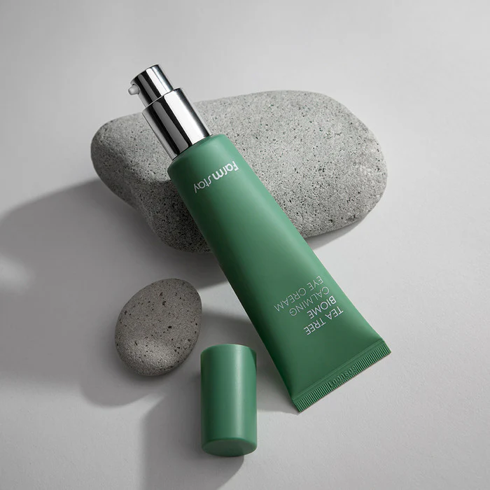 FARMSTAY Tea Tree Biome Calming Eye Cream 50ml Crème Contour Yeux Apaisante Cernes - Image 3