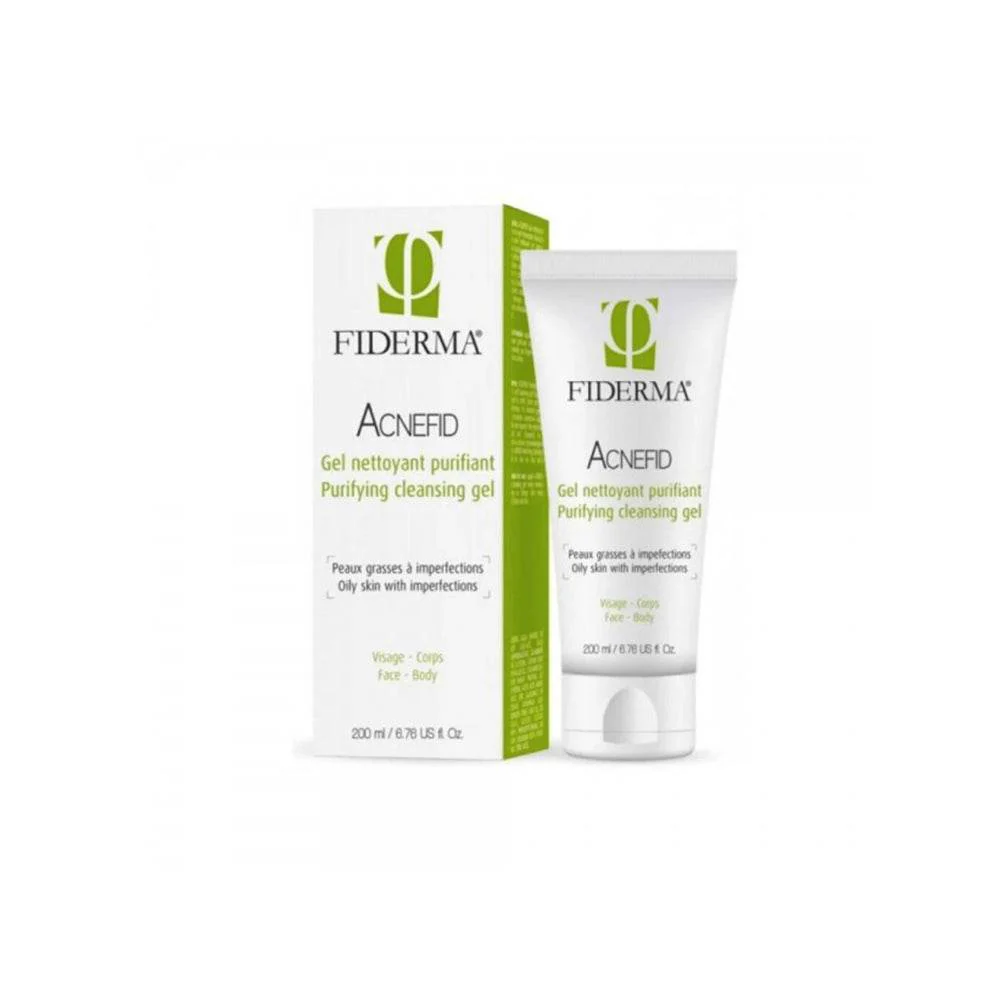 Fiderma Acnefid Gel Nettoyant Purifiant 200ml