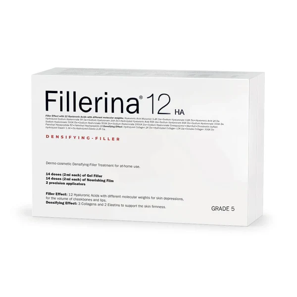 FILLERINA 12 Densifying Filler Grade 5 Intensive Filler Treatment 2x30ml Cure Anti-Rides 12 Acides Hyaluroniques