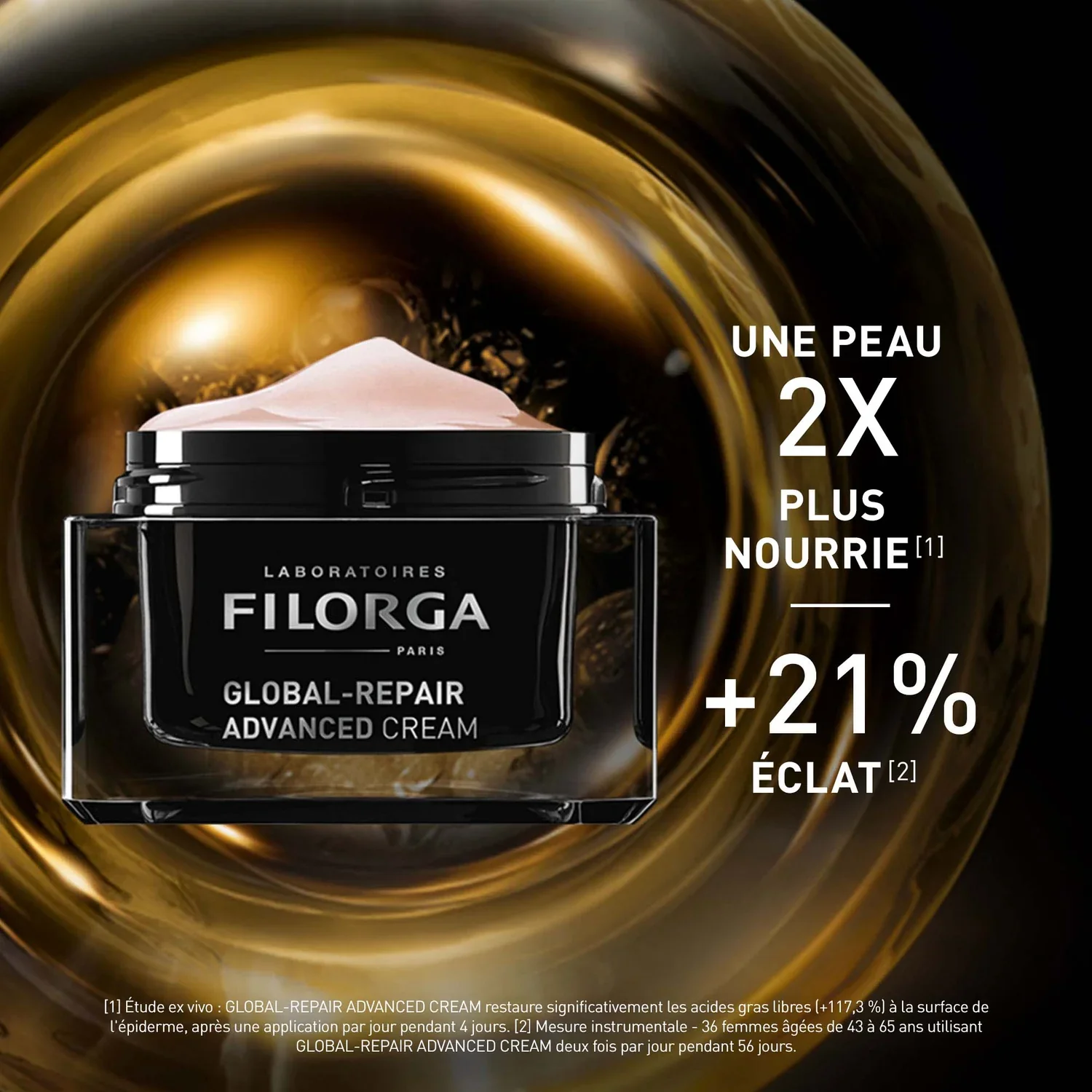 FILORGA Global-Repair 50ml Crème Nutri-Jeunesse Multi-Revitalisante Anti-Âge - Image 3