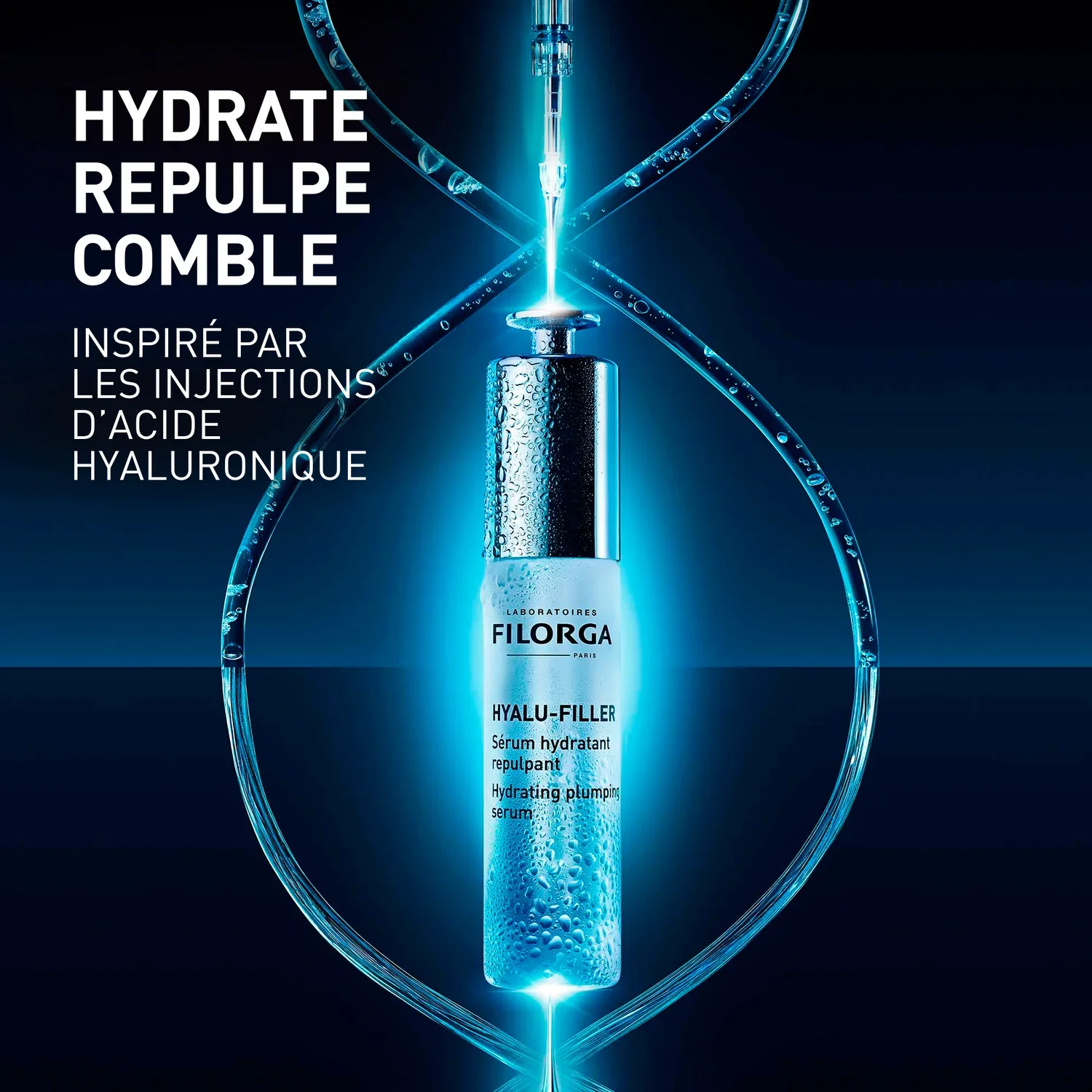 FILORGA Hydra-Hyal Sérum 30ml - Sérum Hydratant Intensif 5 Acides Hyaluroniques - Image 3