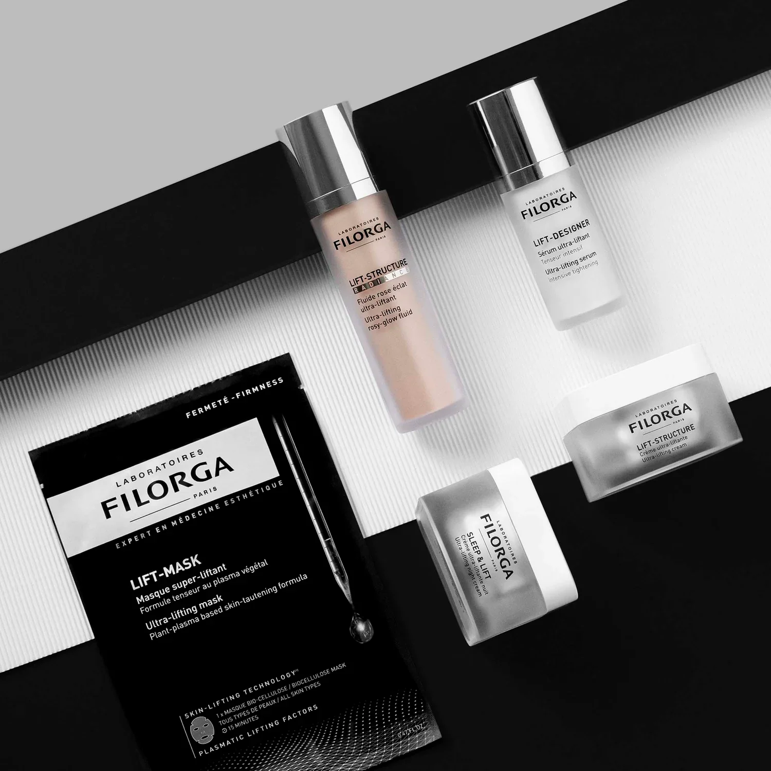 FILORGA Lift-Structure Radiance 50ml Fluide Rose Ultra-Liftant Éclat Perfection Teint - Image 4