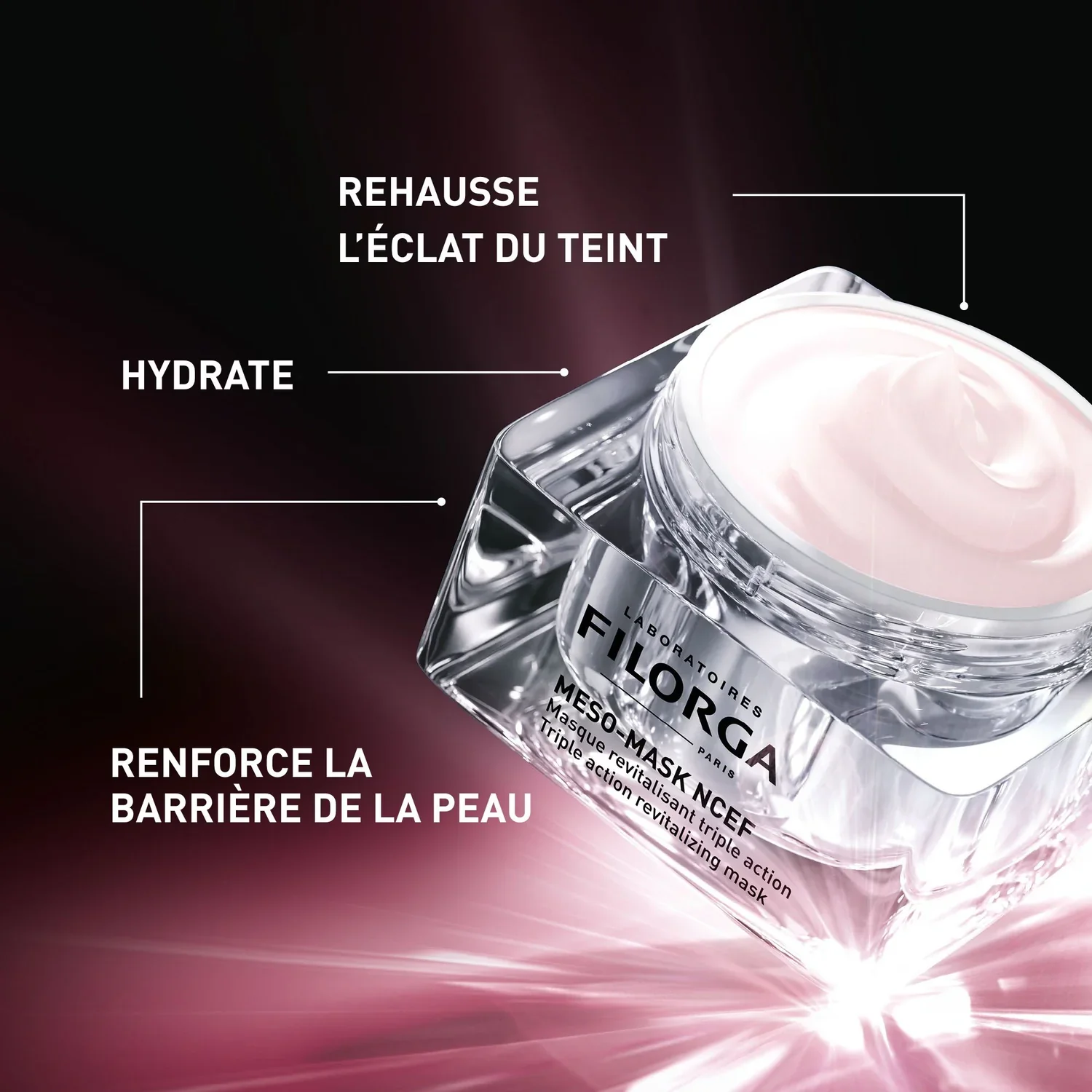 FILORGA Meso-Mask 50ml Masque Lissant Illuminateur Anti-Fatigue Éclat - Image 3