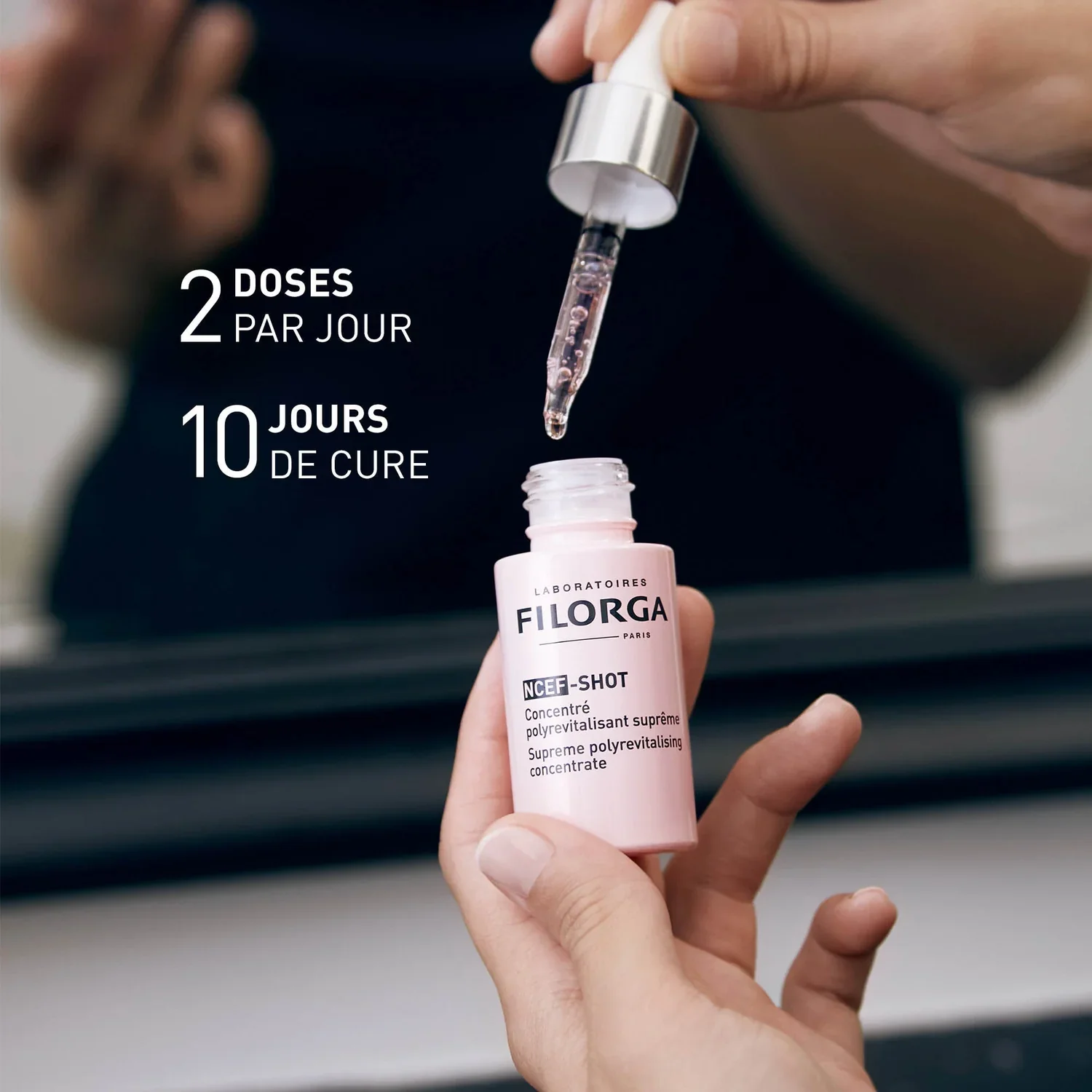 FILORGA NCEF-Shot Concentré 15ml - Concentré Régénérant Intensif Anti-Âge 10 Jours - Image 6